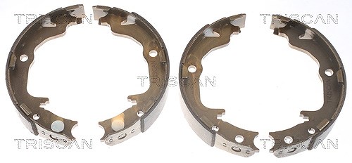 Triscan Bremsbackensatz, Feststellbremse [Hersteller-Nr. 810080010] für Chrysler, Jeep, Citroën, Peugeot, Mitsubishi, Dodge