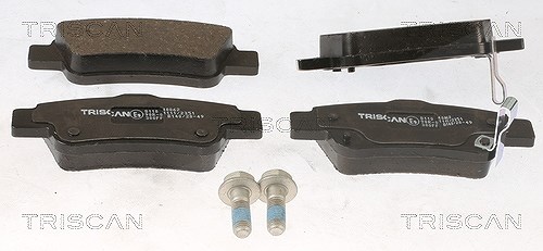 Triscan Bremsbelagsatz, Scheibenbremse [Hersteller-Nr. 811040062] für Honda