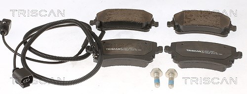 Triscan Bremsbelagsatz, Scheibenbremse [Hersteller-Nr. 811029041] für Audi, VW