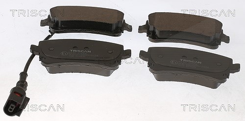 Triscan Bremsbelagsatz, Scheibenbremse [Hersteller-Nr. 811029056] für VW, Audi