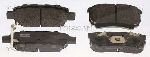 Triscan Bremsbelagsatz, Scheibenbremse [Hersteller-Nr. 811042024] für Dodge, Chrysler, Mitsubishi, Jeep