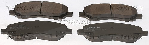 Triscan Bremsbelagsatz, Scheibenbremse [Hersteller-Nr. 811042019] für Dodge, Peugeot, Citroën, Lancia, Mitsubishi, Jeep