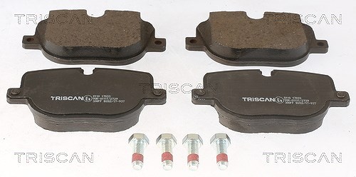Triscan Bremsbelagsatz, Scheibenbremse [Hersteller-Nr. 811017033] für Land Rover