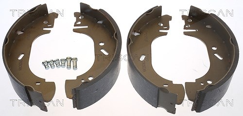 Triscan Bremsbackensatz [Hersteller-Nr. 810010002] für Vauxhall, Nissan, Opel, Renault