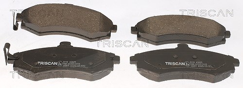 Triscan Bremsbelagsatz, Scheibenbremse [Hersteller-Nr. 811043025] für Hyundai