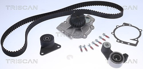 Triscan Wasserpumpe + Zahnriemensatz [Hersteller-Nr. 8647100009] für Renault, Volvo