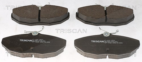 Triscan Bremsbelagsatz, Scheibenbremse [Hersteller-Nr. 811010537] für Jaguar, Daimler, Lincoln, Fiat