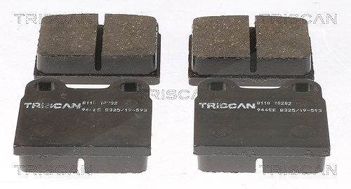 Triscan Bremsbelagsatz, Scheibenbremse [Hersteller-Nr. 811010202] für Opel, Vauxhall, Saab