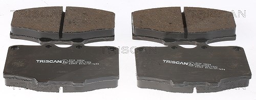 Triscan Bremsbelagsatz, Scheibenbremse [Hersteller-Nr. 811010034] für Toyota, VW