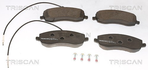 Triscan Bremsbelagsatz, Scheibenbremse [Hersteller-Nr. 811025001] für Renault, Peugeot