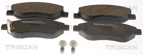 Triscan Bremsbelagsatz, Scheibenbremse [Hersteller-Nr. 811024033] für Opel, Vauxhall