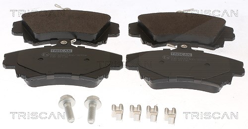 Triscan Bremsbelagsatz, Scheibenbremse [Hersteller-Nr. 811027005] für Mitsubishi, Volvo, Smart