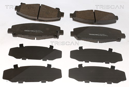 Triscan Bremsbelagsatz, Scheibenbremse [Hersteller-Nr. 811040065] für Honda