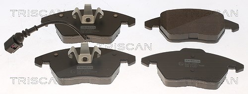 Triscan Bremsbelagsatz, Scheibenbremse [Hersteller-Nr. 811029051] für Skoda, Seat, Audi, VW