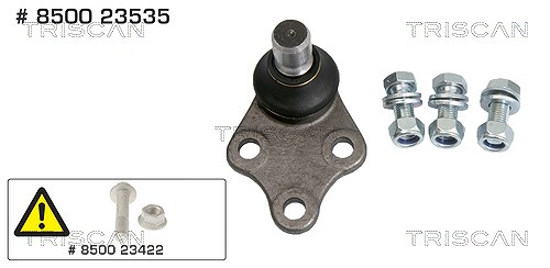Triscan Trag-/Führungsgelenk [Hersteller-Nr. 850023535] für Mercedes-Benz