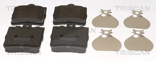 Triscan Bremsbelagsatz, Scheibenbremse [Hersteller-Nr. 811023018] für Chrysler, Mercedes-Benz