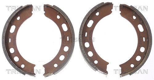 Triscan Bremsbackensatz, Feststellbremse [Hersteller-Nr. 810020001] für Porsche