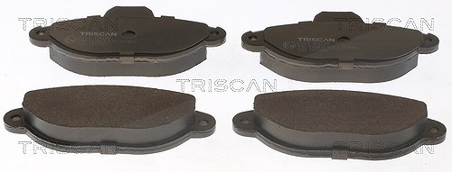 Triscan Bremsbeläge vorne (Satz) [Hersteller-Nr. 811015025] für Lancia, Fiat