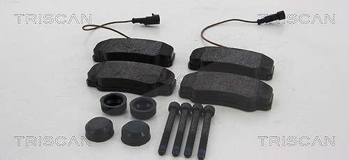 Triscan Bremsbelagsatz, Scheibenbremse [Hersteller-Nr. 811014053] für Nissan