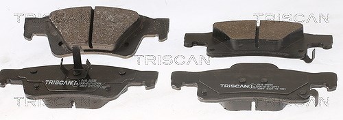 Triscan Bremsbelagsatz, Scheibenbremse [Hersteller-Nr. 811080555] für Jeep