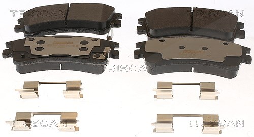 Triscan Bremsbelagsatz, Scheibenbremse [Hersteller-Nr. 811050013] für Mazda