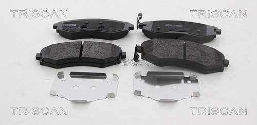 Triscan Bremsbelagsatz, Scheibenbremse [Hersteller-Nr. 811044001] für Daewoo, Ssangyong