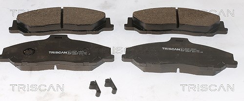 Triscan Bremsbeläge vorne (Satz) [Hersteller-Nr. 811010543] für Mazda, Ford