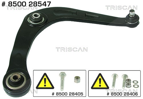 Triscan Lenker, Radaufhängung [Hersteller-Nr. 850028547] für Peugeot