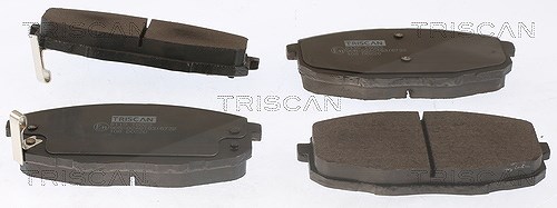 Triscan Bremsbelagsatz, Scheibenbremse [Hersteller-Nr. 811018023] für Kia, Hyundai
