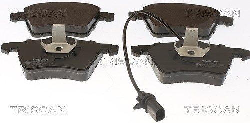 Triscan Bremsbeläge vorn (Satz) mit VWK [Hersteller-Nr. 811010547] für Ford, VW, Seat