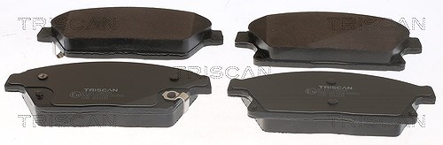 Triscan Bremsbeläge vorne (Satz) [Hersteller-Nr. 811024039] für Cadillac, Opel, Chevrolet, Vauxhall