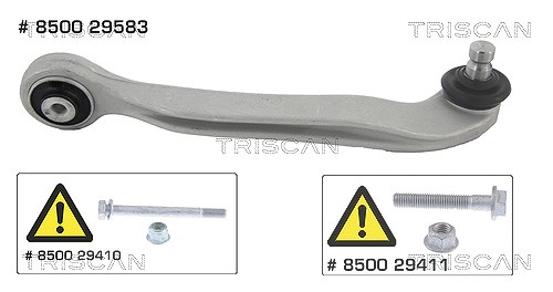 Triscan Lenker, Radaufhängung [Hersteller-Nr. 850029583] für Audi, VW