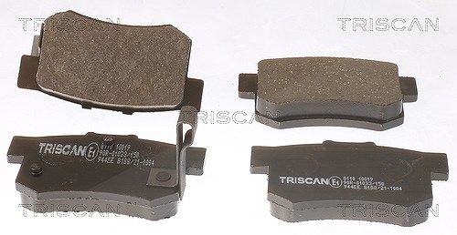 Triscan Bremsbelagsatz, Scheibenbremse [Hersteller-Nr. 811010019] für Fiat, Honda, Rover, Suzuki