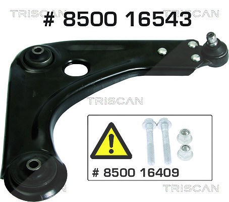 Triscan Lenker, Radaufhängung [Hersteller-Nr. 850016543] für Ford