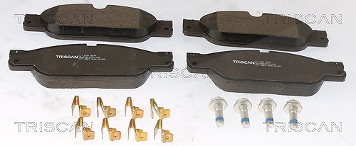 Triscan Bremsbeläge vorne (Satz) [Hersteller-Nr. 811010579] für Daimler, Jaguar