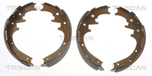 Triscan Bremsbackensatz Feststellbremse [Hersteller-Nr. 810010010] für Fiat, Peugeot, Citroën