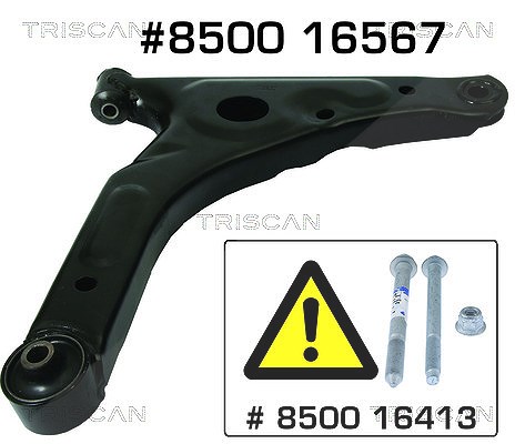 Triscan Lenker, Radaufhängung [Hersteller-Nr. 850016567] für Ford