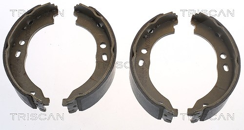 Triscan Bremsbackensatz, Feststellbremse [Hersteller-Nr. 810015024] für Fiat, Citroën, Peugeot