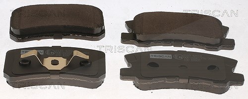 Triscan Bremsbelagsatz, Scheibenbremse [Hersteller-Nr. 811042018] für Mitsubishi, Dodge, Citroën, Jeep, Lancia, Chrysler, Peugeot