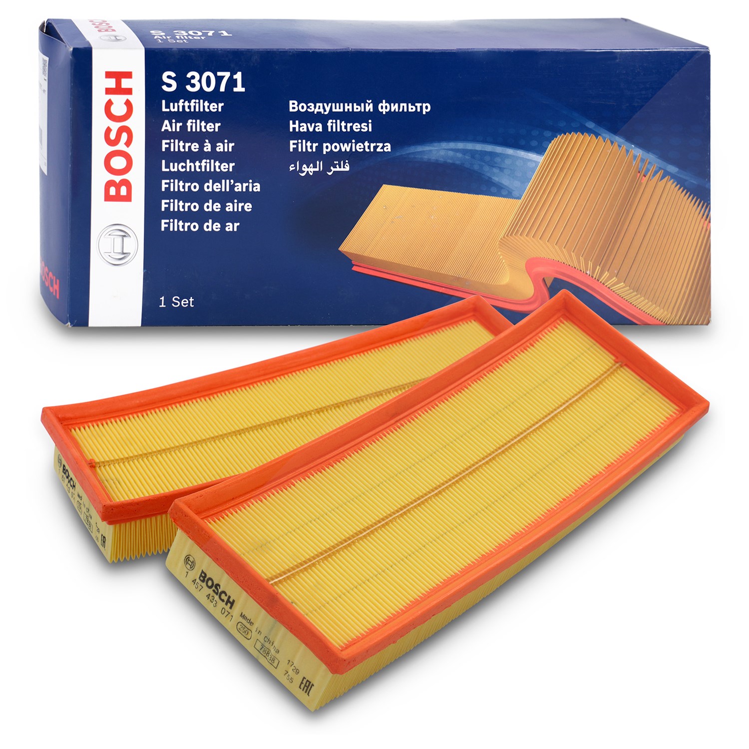 Bosch Luftfilter [Hersteller-Nr. 1457433071] für Mercedes-Benz