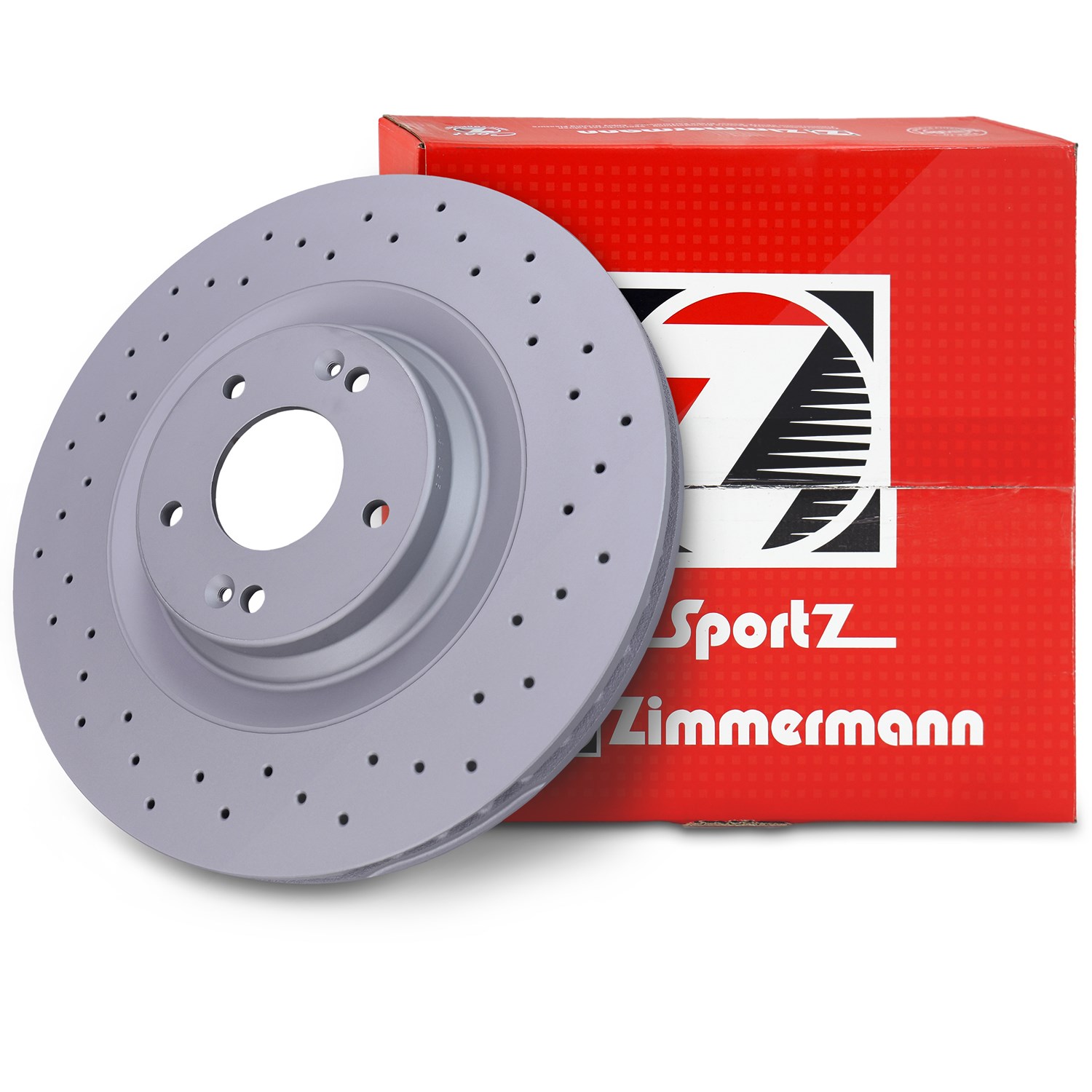 Zimmermann 1x Sport-Bremsscheibe belüftet vorne [Hersteller-Nr. 285.3537.52] für Hyundai
