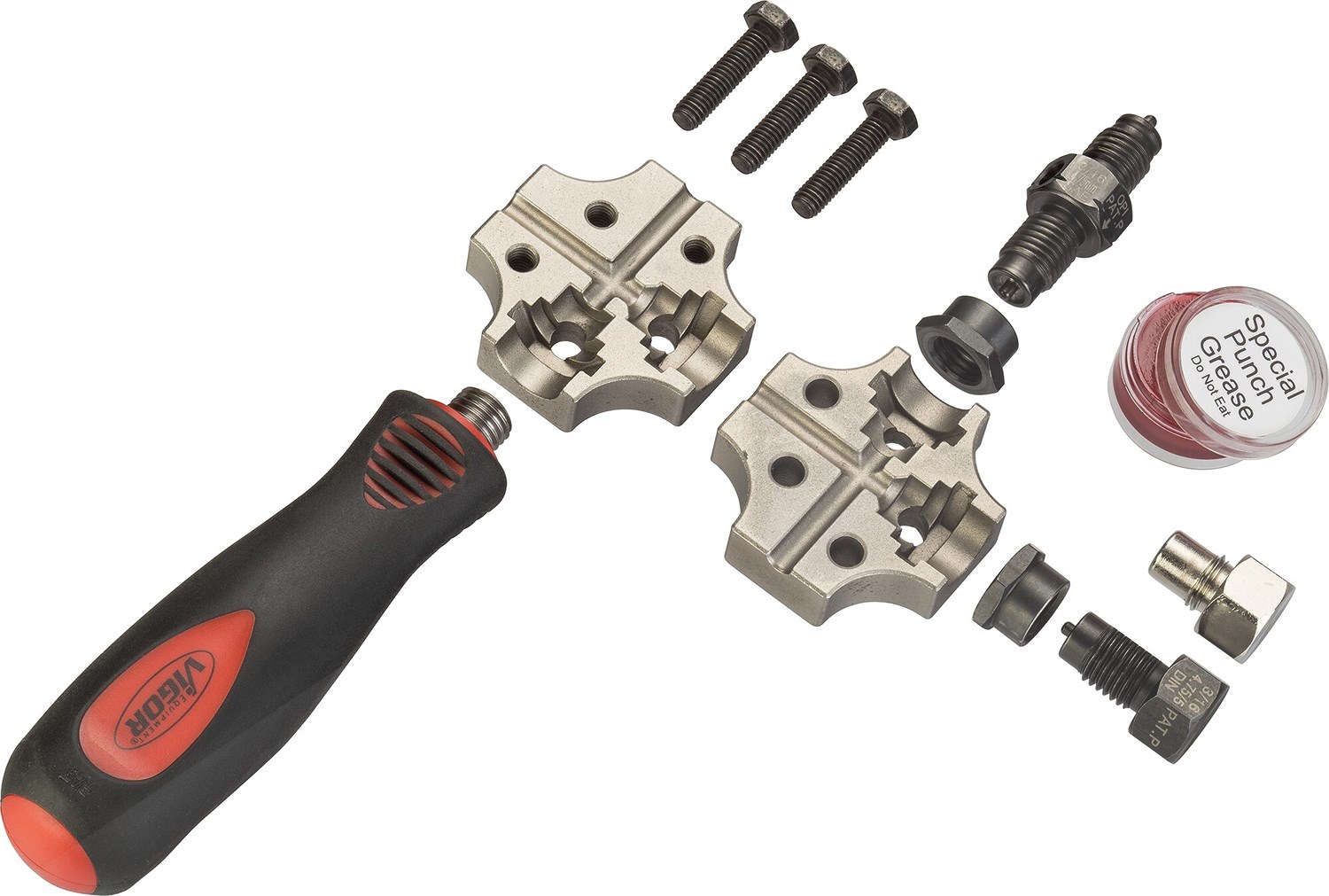 Vigor Bördelgerät für Ø 4,75 mm 5-tlg. [Hersteller-Nr. V4697]