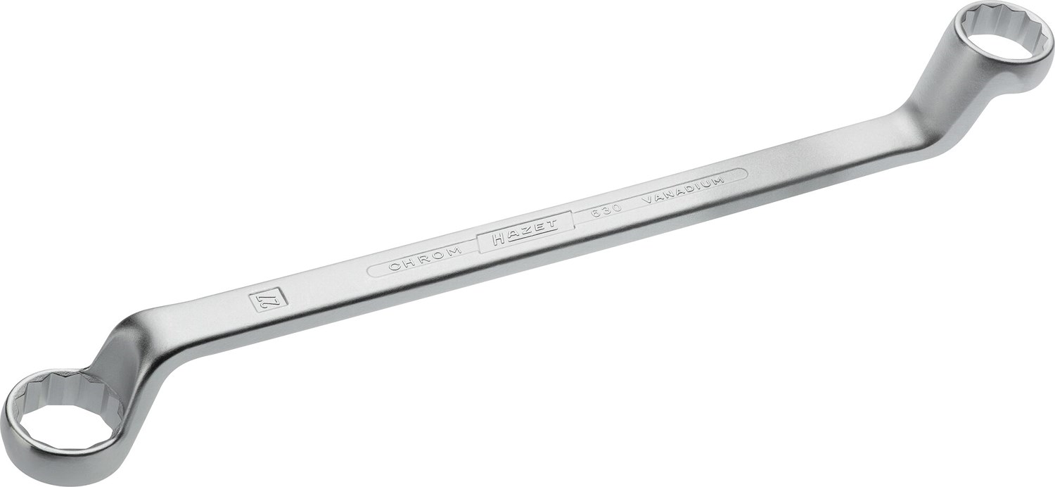 Hazet Doppel-Ringschlüssel SW 24/27 [Hersteller-Nr. 630-24X27]