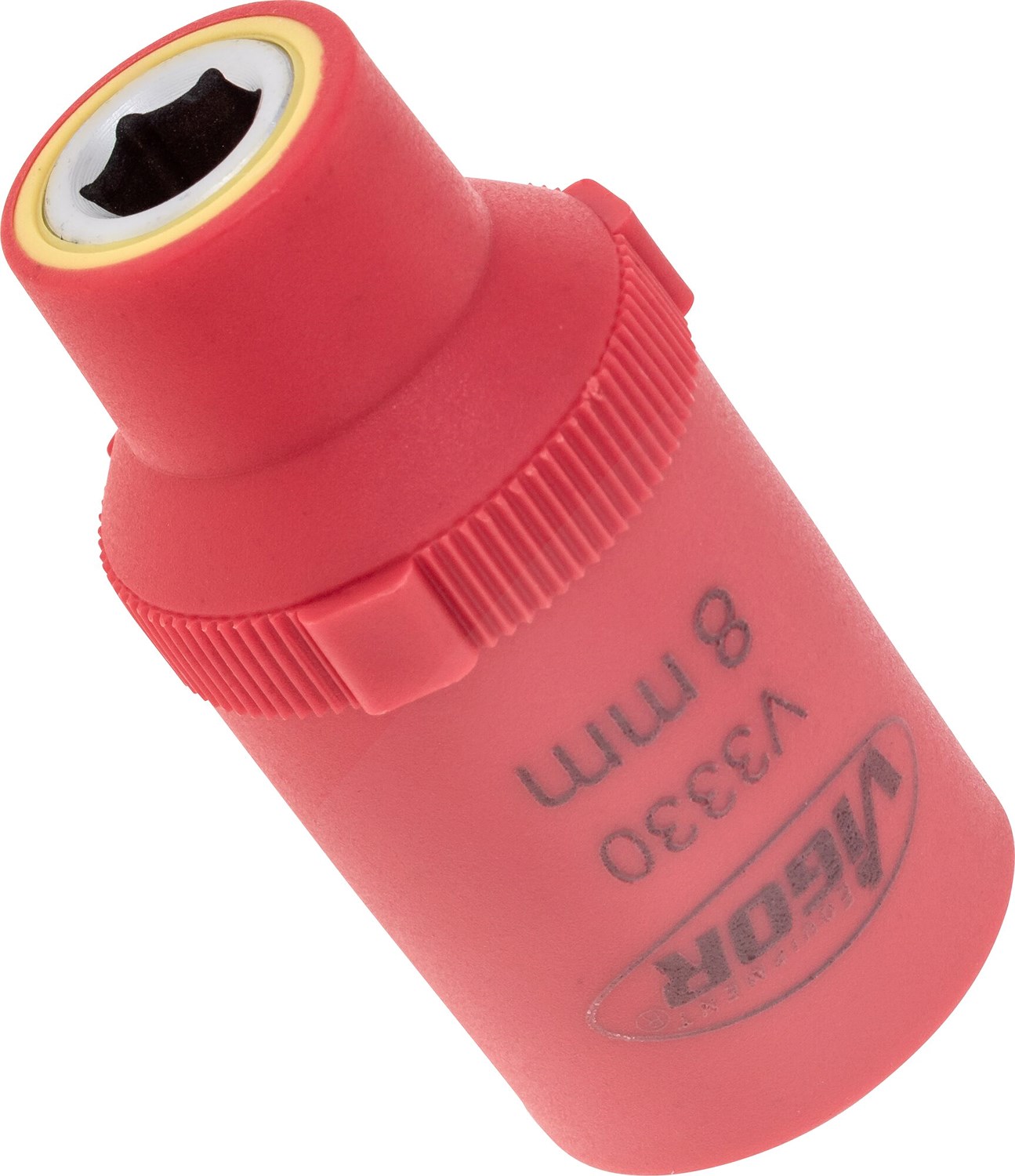 Vigor VDE Steckschlüsseleinsatz - 1/2 - Sechskant Profil - 8 mm [Hersteller-Nr. V3330]