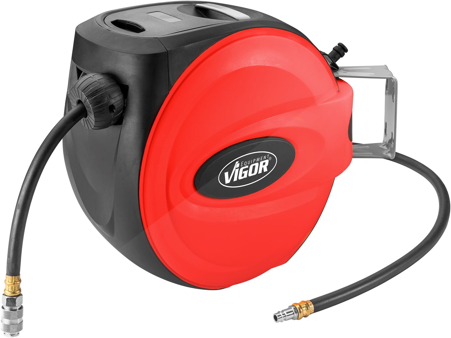 Vigor Schlauchaufroller, 15 m - 10 mm Schlauch [Hersteller-Nr. V7143-10]