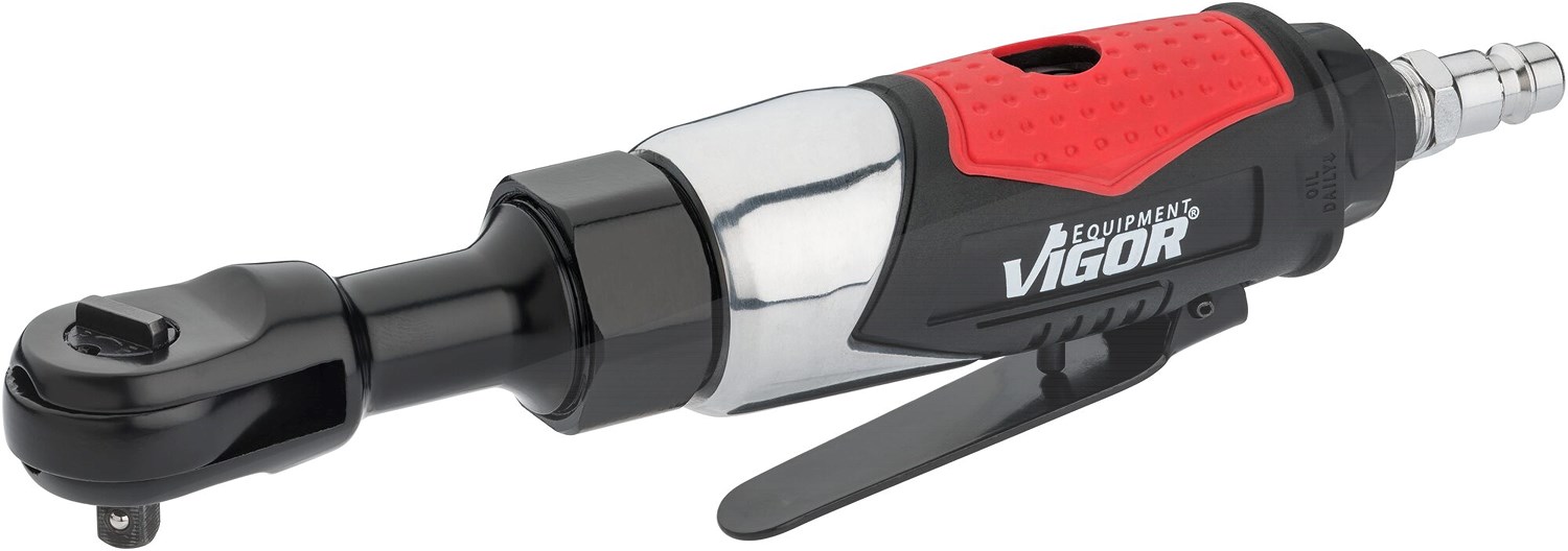 Vigor Luftratsche - Vierkant 6,3 mm 1/4 - 236 mm - Vibrationsarm [Hersteller-Nr. V5674]