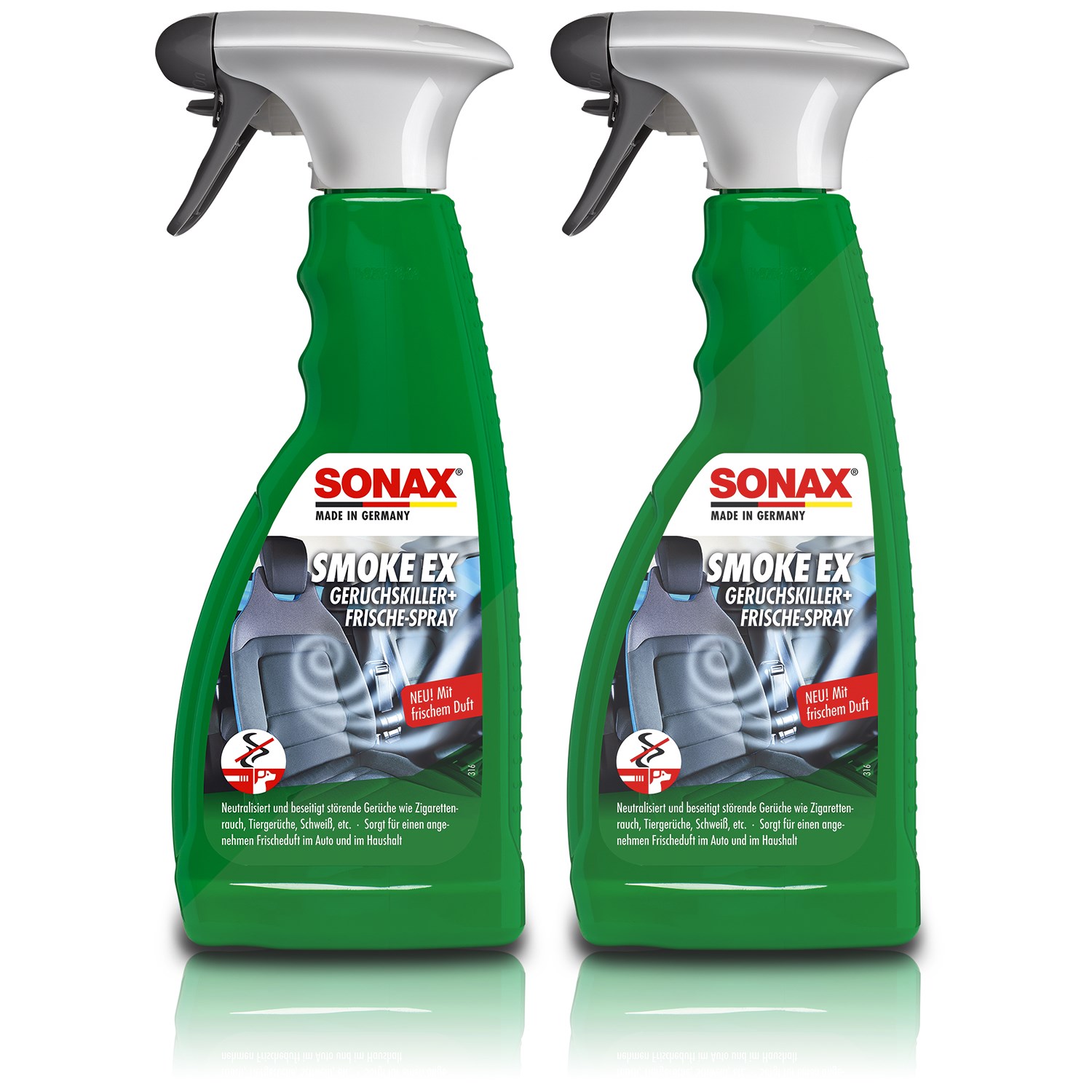 Sonax 2x 500ml SmokeEx Geruchskiller & Frische-Spray [Hersteller-Nr. 02922410]