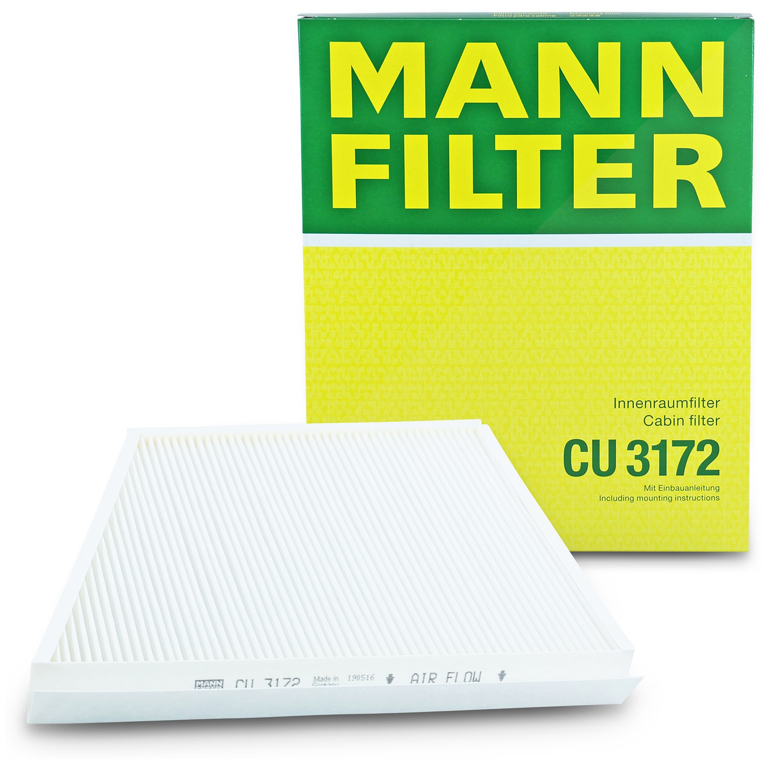 Mann-filter Filter, Innenraumluft [Hersteller-Nr. CU3172] für Mercedes-Benz
