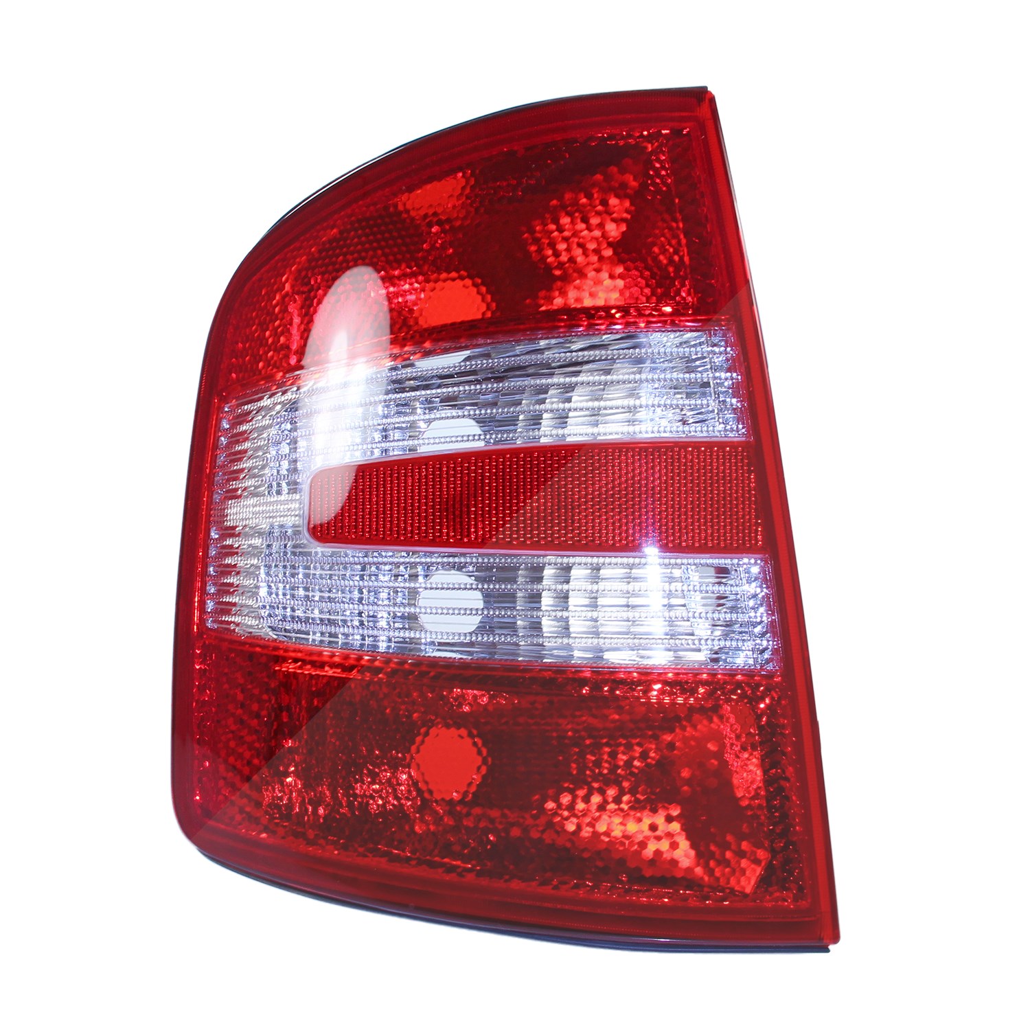 Bestprice Heckleuchte, Blinker weiß, ohne Lampenträger [Hersteller-Nr. 31478649] für Skoda