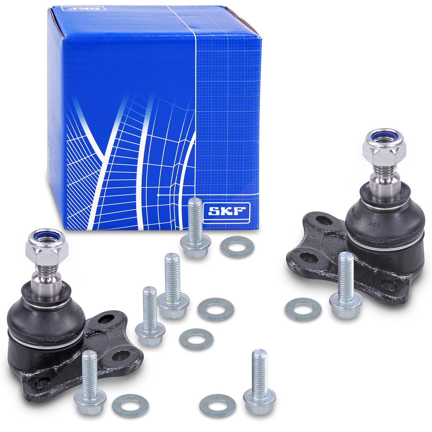 Skf 2x Traggelenk unten Vorderachse links + rechts [Hersteller-Nr. 40197957] für Seat, Skoda, VW, Audi